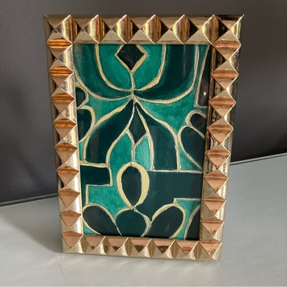 Abstract Modern Watercolor Original Framed Art - Picture 5 of 5